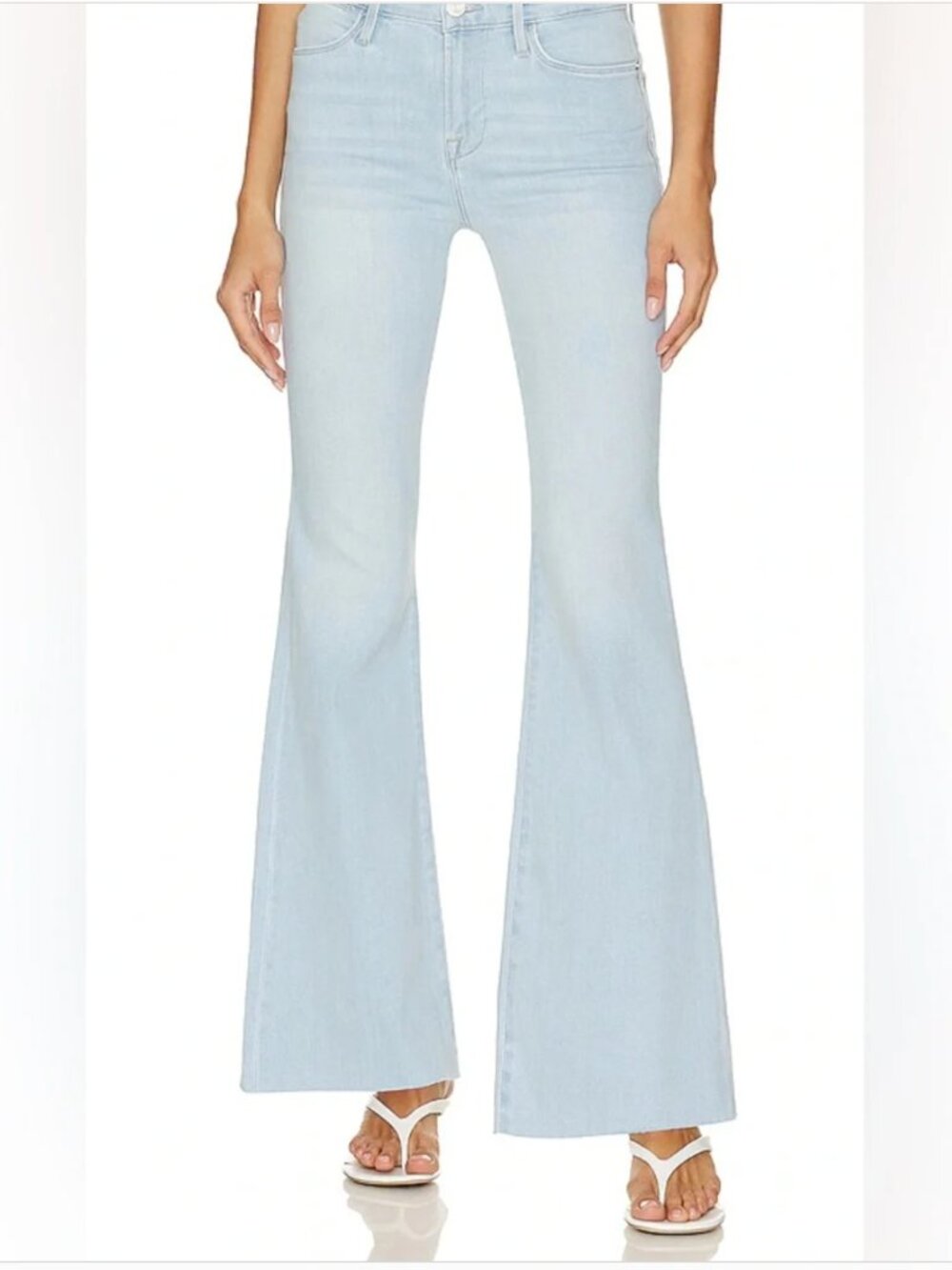 Frame Le Easy Flare Light Blue Jeans Size 29